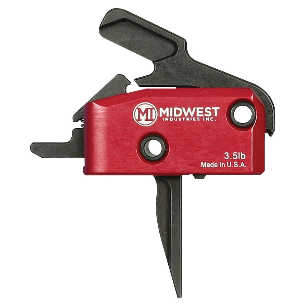 Midwest Industries Flat Trigger Single-Stage Drop-In, Black