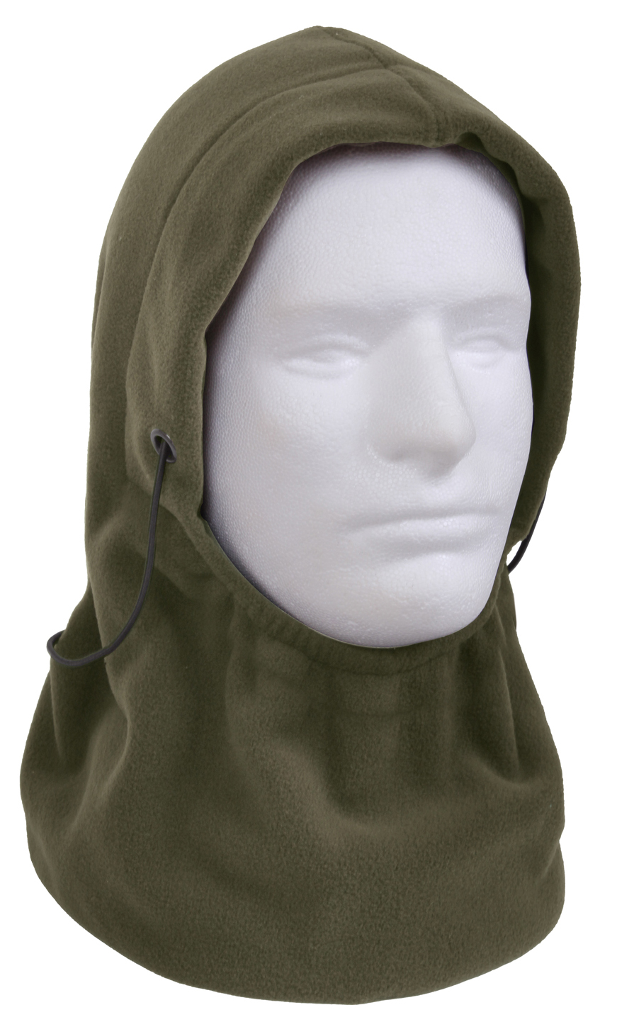 Rothco Polar Fleece Adjustable Balaclava - Olive Drab