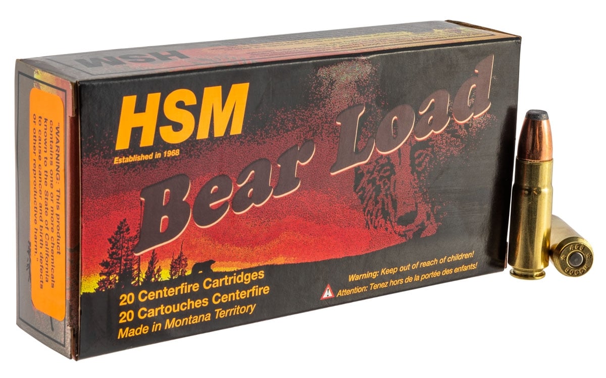 HSM BEAR 458 SOCOM 350GR JFP – 20RD 25BX/CS - No Credit Card Fees - Low, flat rate shipping
