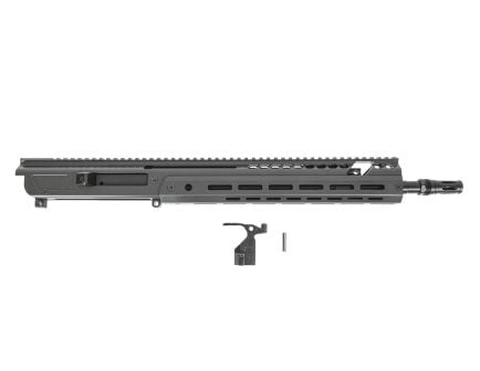 PSA JAKL 14.5" Rifle length Upper Assembly 5.56 NATO 1:7 Nitride w/Knurled CH, BCG & Rearden Flash Hider, Smoke