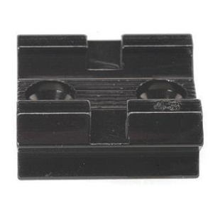 Weaver Standard Top Mount Aluminum Scope Base - Gloss Black - #43 - Remington FRONT/REAR