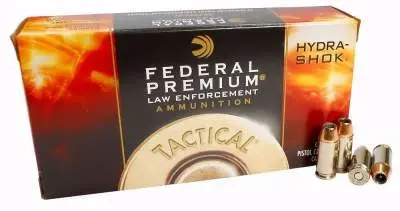 Federal 40 S HST Tactical P40HST3 165 gr JHP 50 rounds