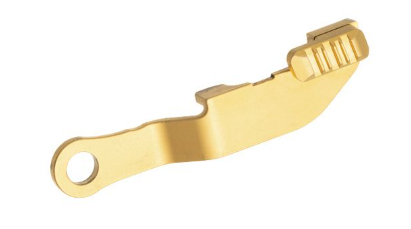 Tyrant Designs - Springfield Armory Hellcat Extended Slide Release, Gold - TD-HCATSCL-GOLD
