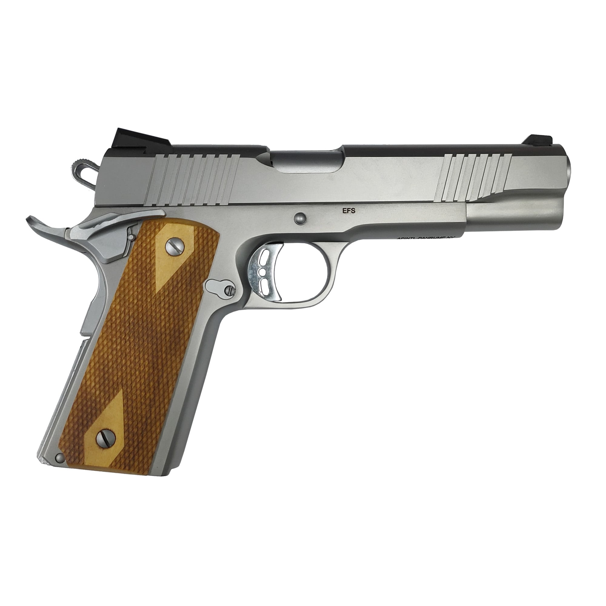 ArmsCor 10mm 1911 Pistol, 5" Barrel, Fixed Sights, Silver - 56865