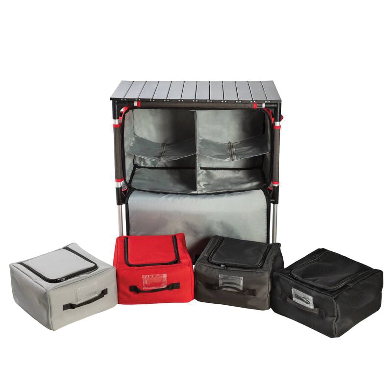 Camp Chef Sherpa/Mountain 28" Table and Organizer, Red