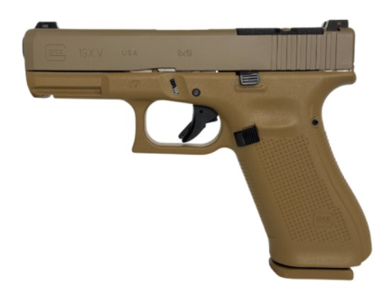 Glock 19X V 4.2" 9mm RMR Cut 19rd Handgun, FDE - RBGW-G19XV-FDE-RMR