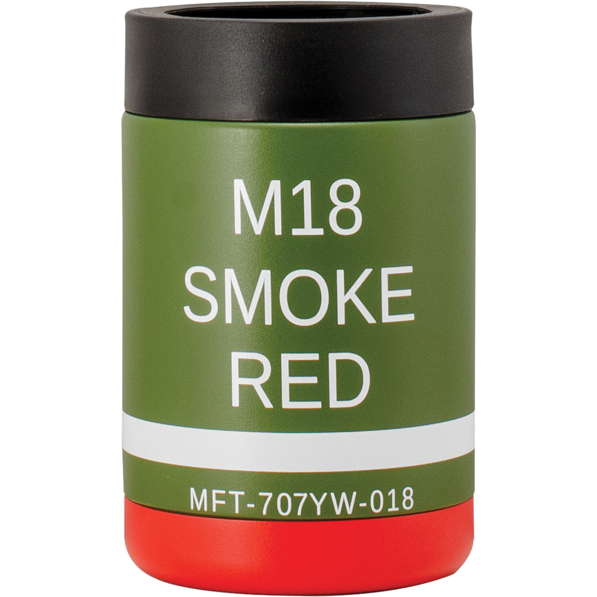 Mission First Tactical M18 Red Smoke Can Cooler, 12 oz