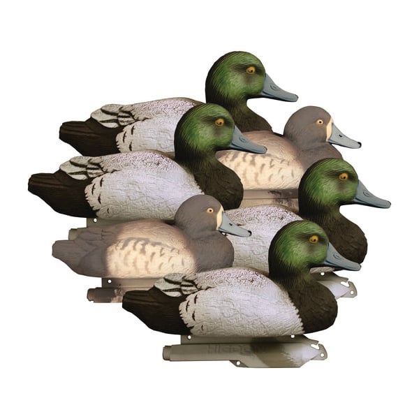 Higdon Outdoors Standard Bluebill 6-Pack Duck Decoy