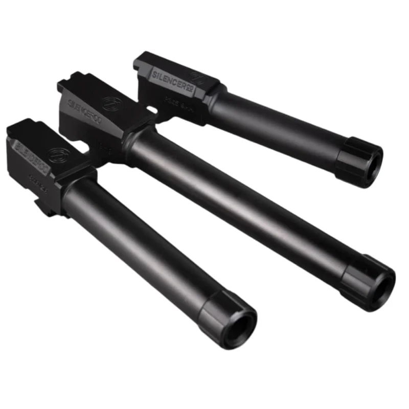 SilencerCo Threaded Barrel for S M 9mm Luger 1/2x28 4.9" Black
