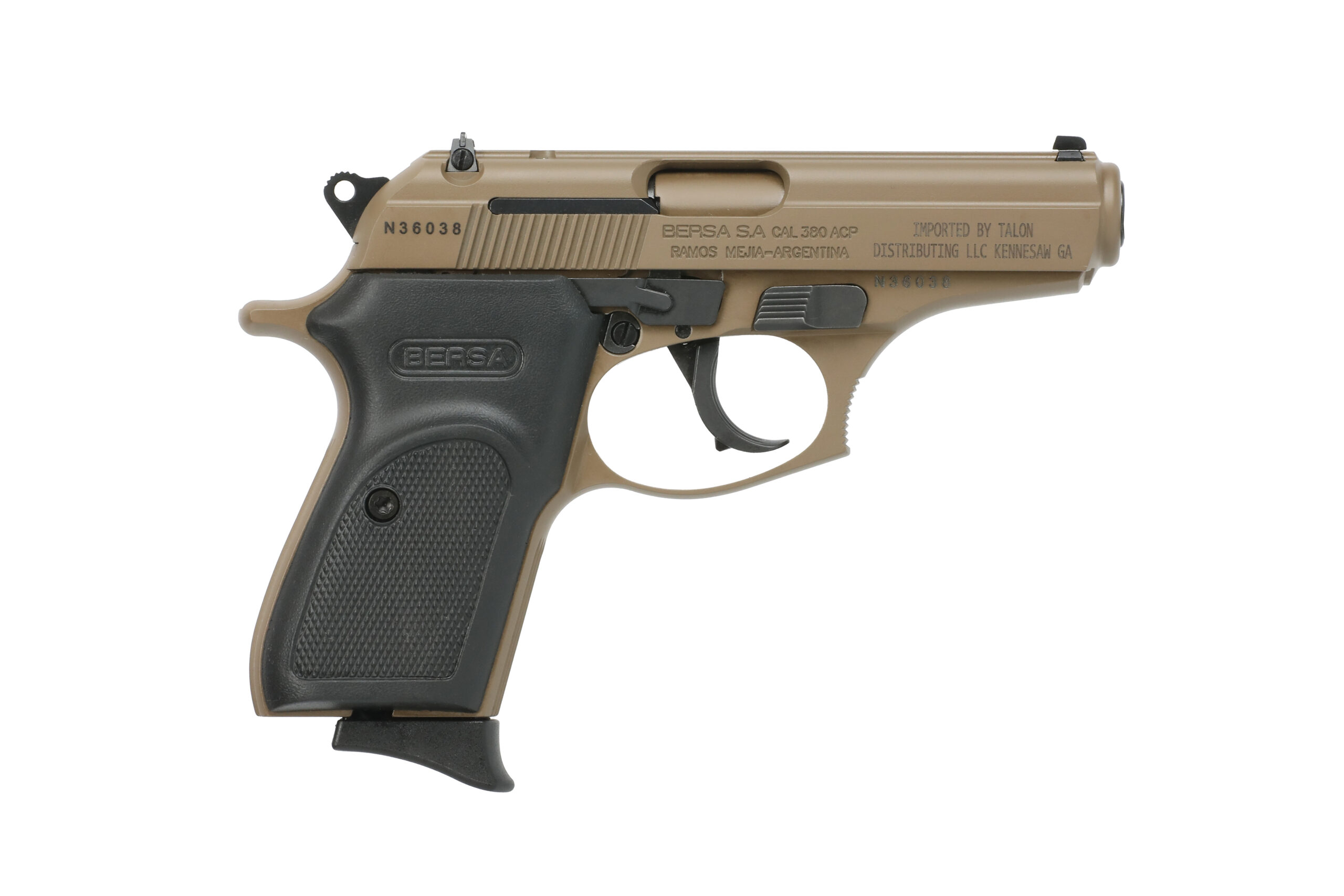 Bersa Thunder 380 FDE .380 ACP 8+1 Semi-Auto Pistol
