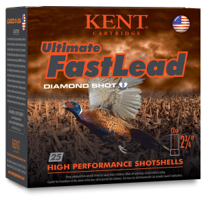 Kent-Cartridge Kent Ultimate Fast Lead Shotshells 12 ga 2-3/4" 1-3/8oz 1475 fps #5 25/ct