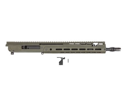 PSA JAKL 14.5" Rifle length Upper Assembly 5.56 NATO 1:7 Nitride w/Knurled CH, BCG Rugged Flash Hider, ODG
