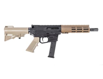 PSA Gen4 8" 9MM 1/10 GX Lightweight HEX FDE M-Lok Classic Har-15 Pistol, FDE