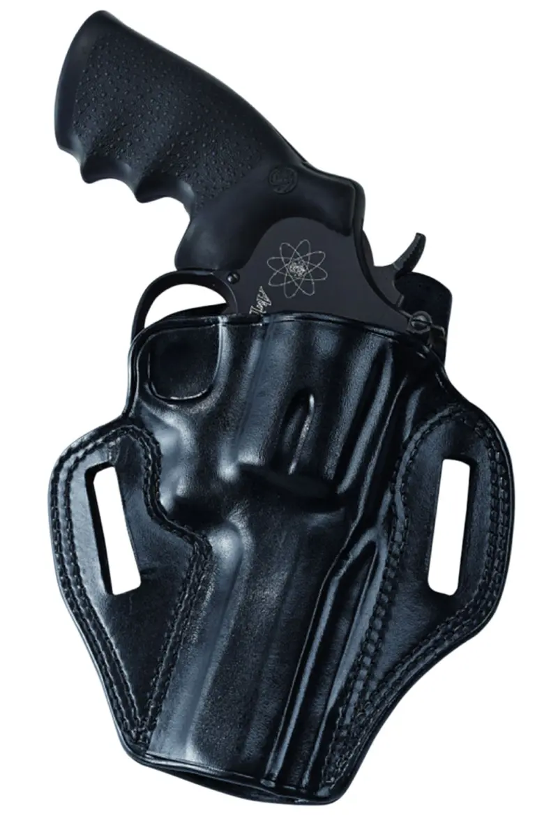 Galco CM248B Combat Master OWB Black Leather Belt Slide Fits Sig P220 Fits Sig P226 Fits Browning BDA Right Hand