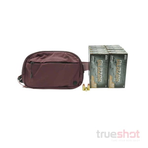 BUNDLE DEAL: Red Vertx Every Day Fanny Pack 2.0 and 500 Rounds of Ammo - CCI 9mm 115 Grain