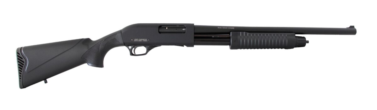Rock Island Armory MERIVA PUMP 12/18.5 BL/SYN 3"