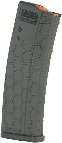 HEXMAG MAGAZINE AR-15 5.56X45 - 15RD GRAY POLYMER SERIES 2