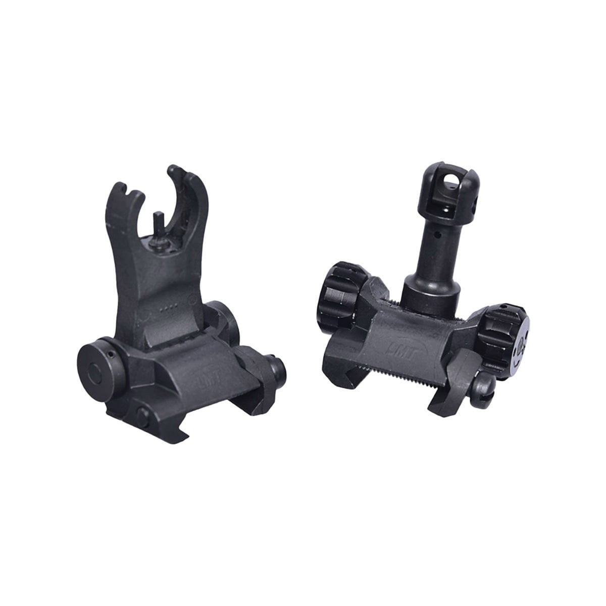 LMT Defense Battle Sight Set Rear Flip-Up, Black