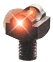 TRUGLO SIGHT STAR BRITE DELUXE - 6-48 THREAD FIBER OPTIC RED