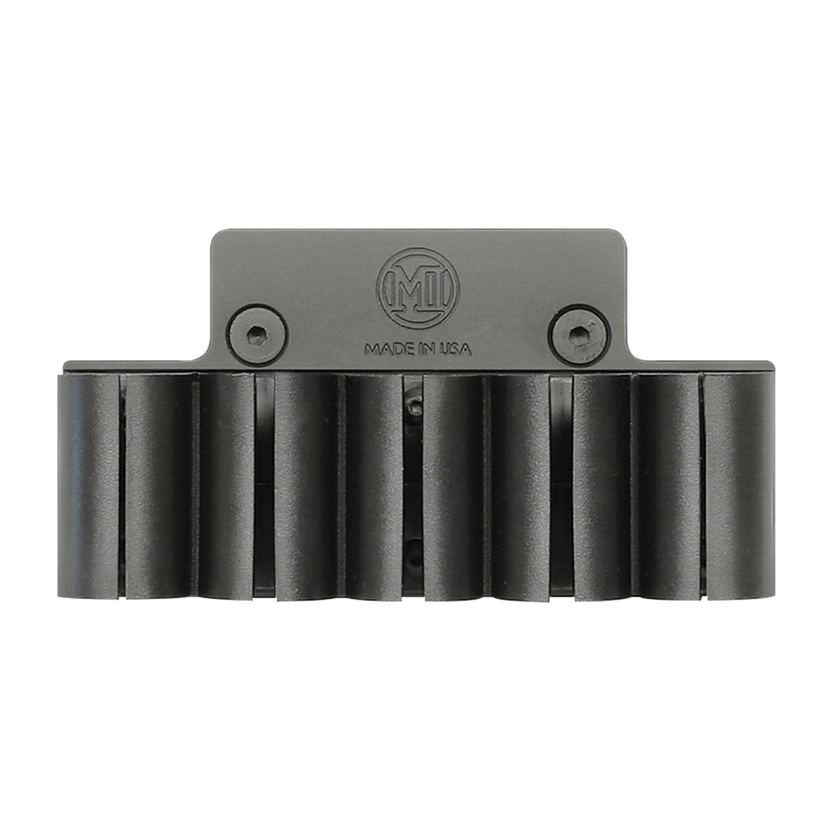 Midwest Industries 12 Gauge 5 Shell Holder Plate Bundle, Black