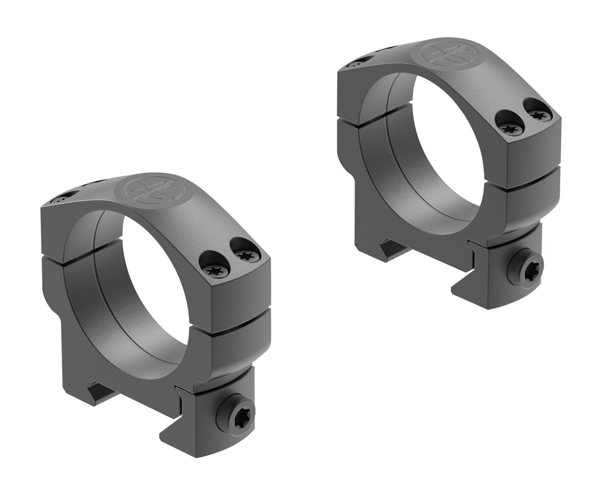 Leupold Mark 4 Rings, Picatinny, 35mm Medium, Black Matte - 178531