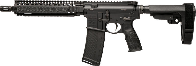 Daniel Defense MK18 AR Pistol with Brace - 5.56 NATO