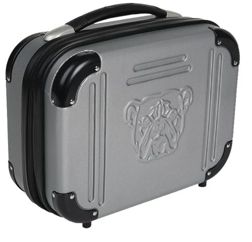 BULLDOG POLYCARBONATE PISTOL - CASE W/ TSA COMO LOCK GREY 9"