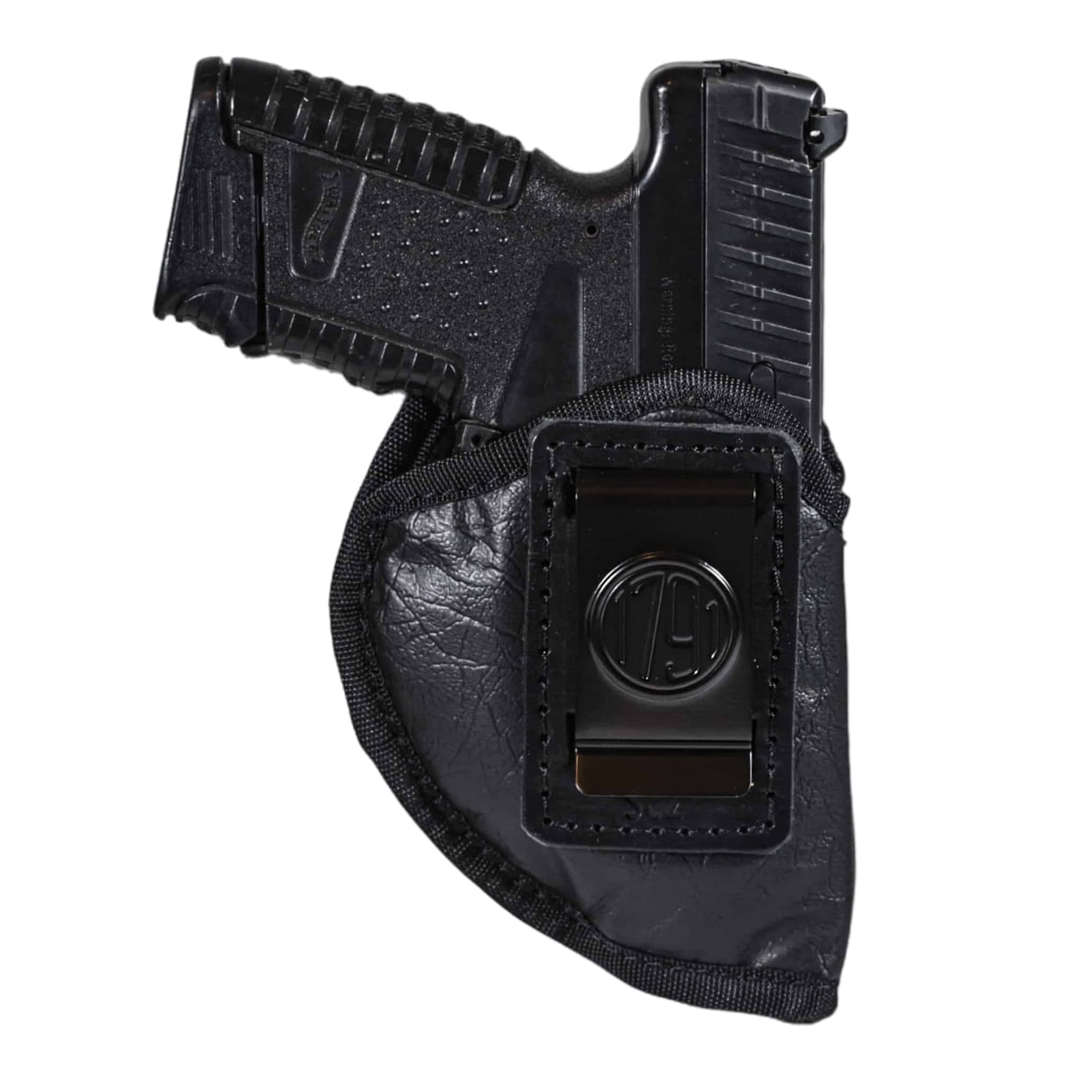 1791 Gunleather EcoCarry Kahr CW380/Kel-Tec P3AT IWB Holster Right Leather, Black