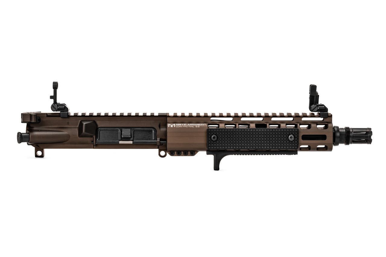 Griffin Armament MK1 PSD  9.5" 300BLK Complete AR Pistol Upper, Terra Brown