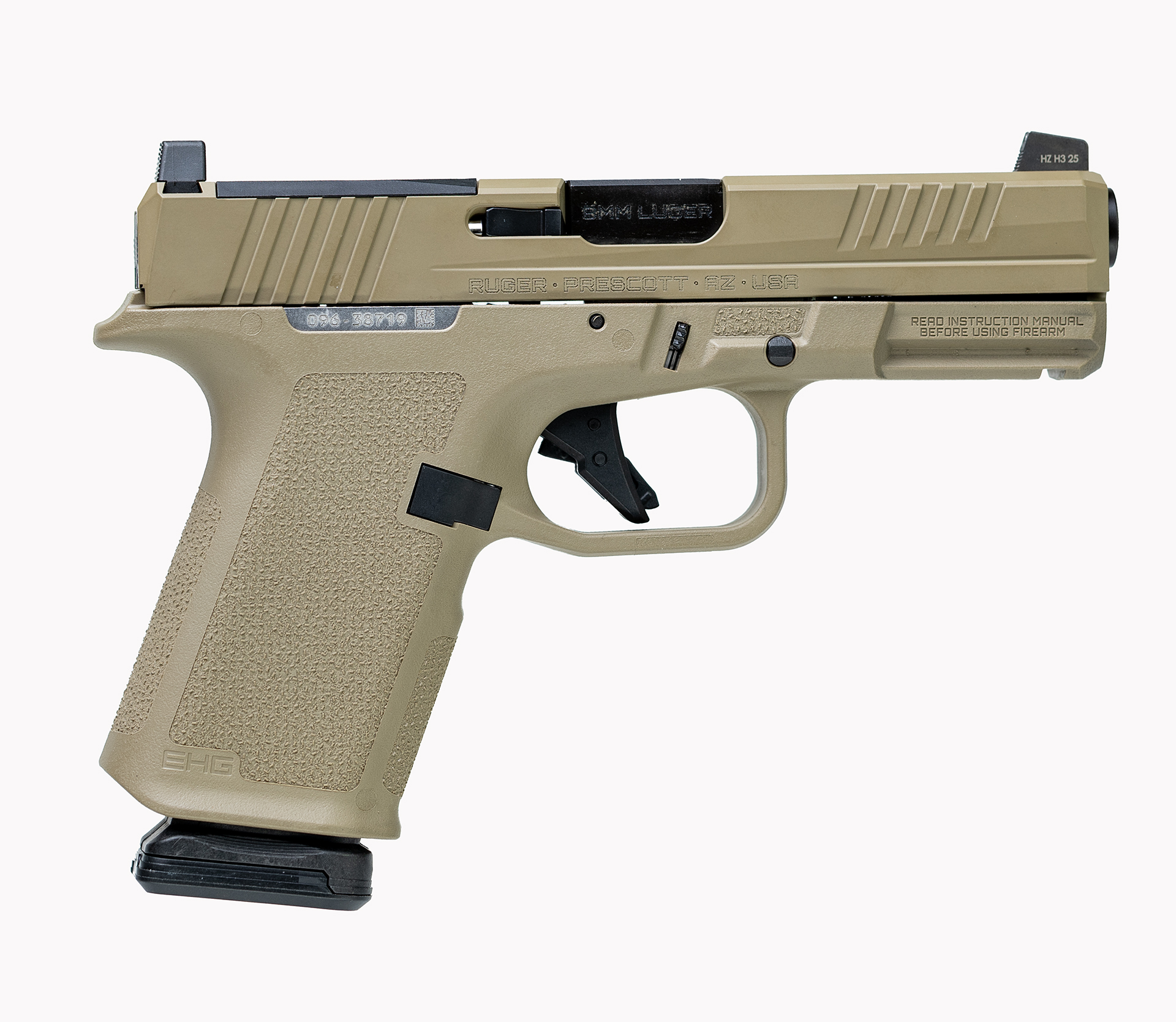 Ruger RXM 9mm Pistol MPI FDE 15-Round