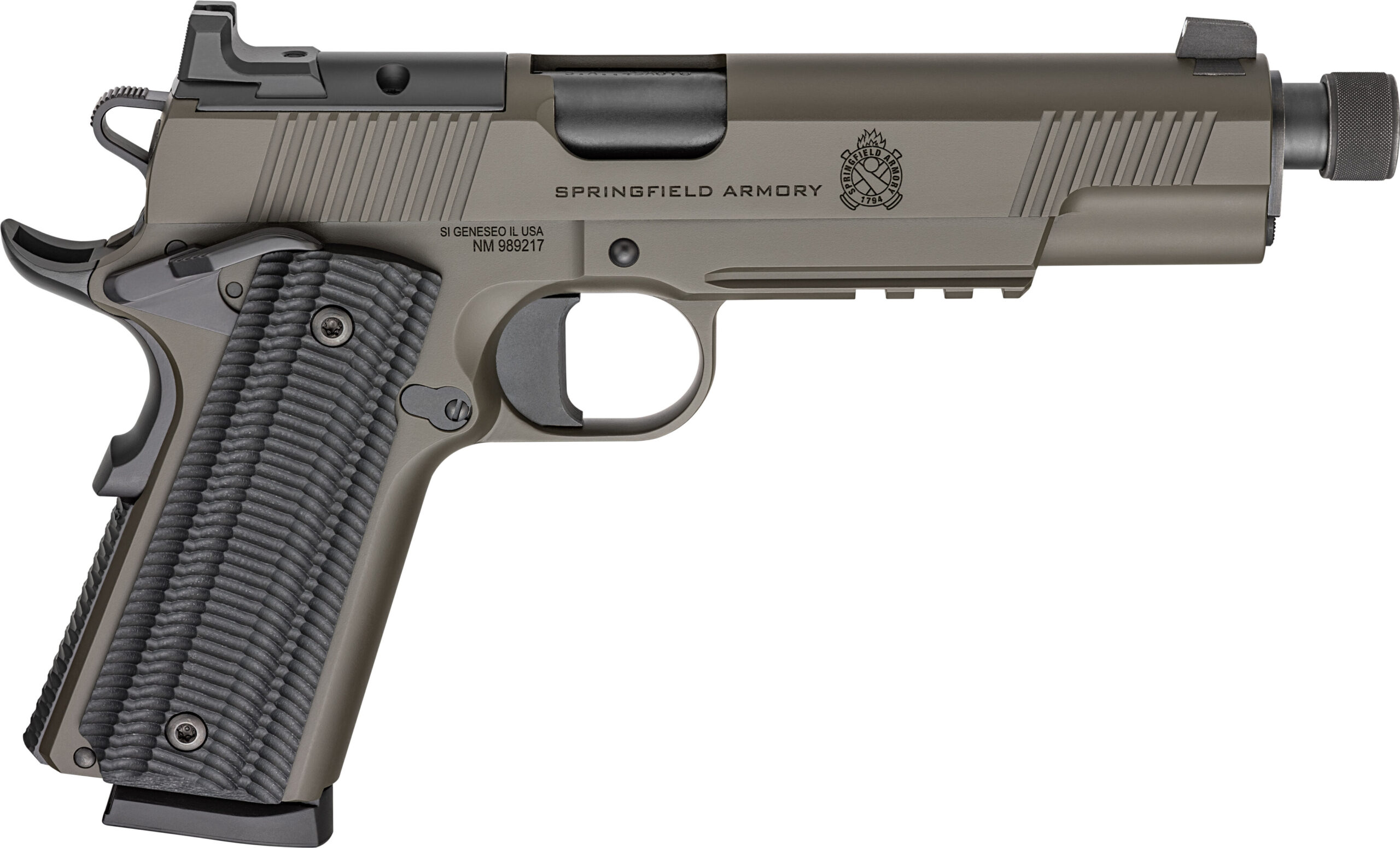 Springfield 1911 Operator .45 ACP AOS Threaded Pistol