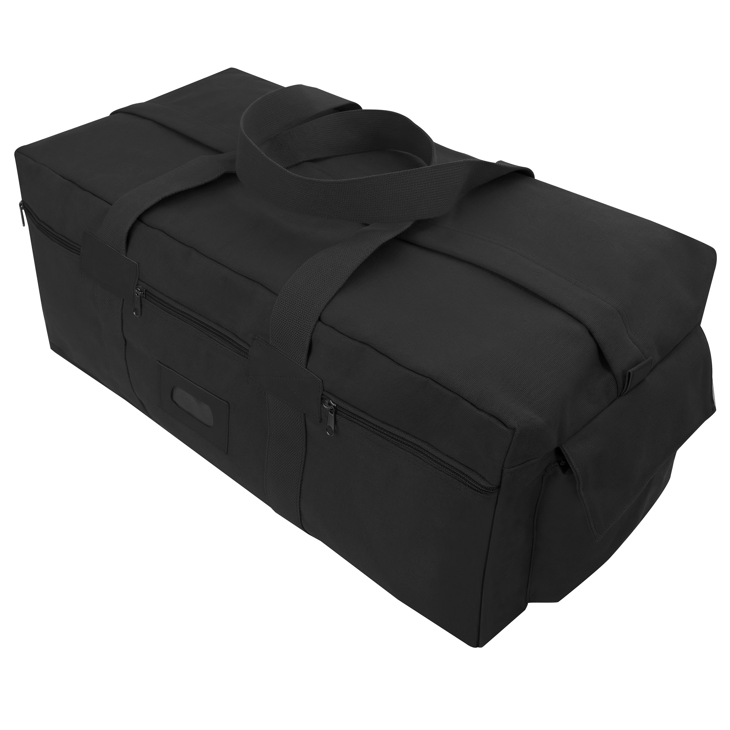 Rothco Canvas Israeli Type Duffle Bag - Black