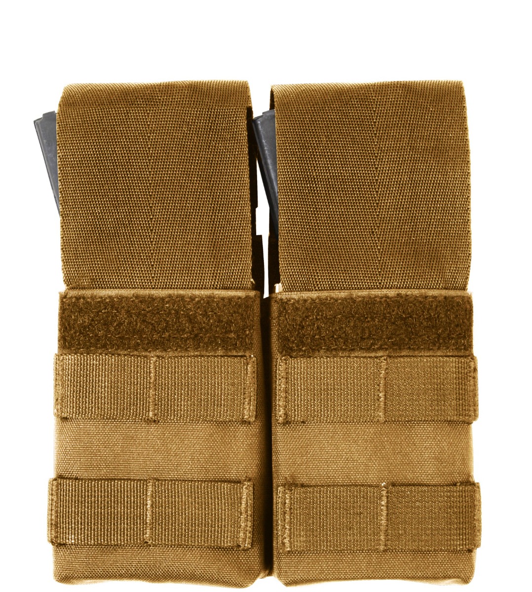 Rothco Molle Double M16 Mag Pouch With Inserts - Coyote Brown