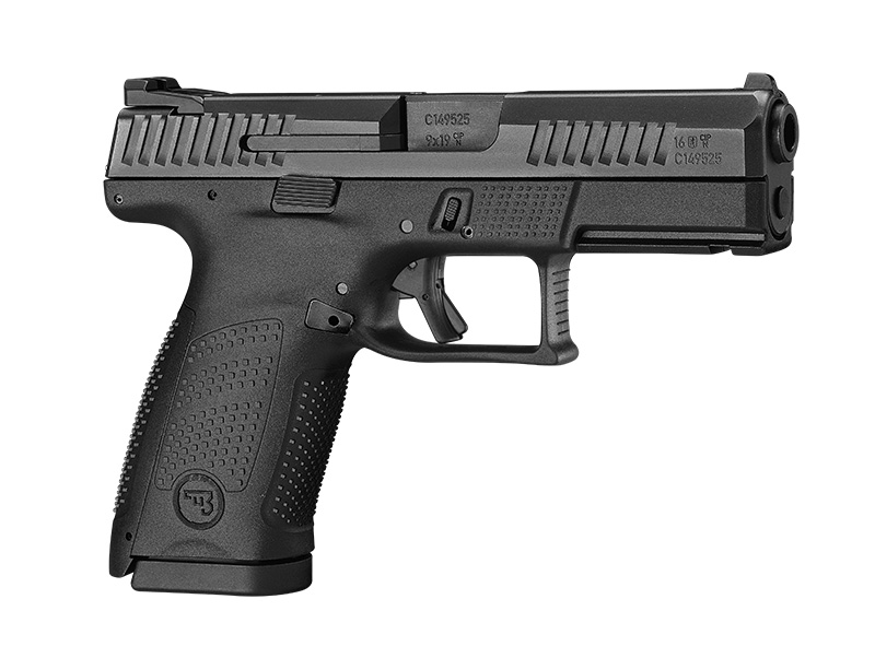 CZ P-10C 9mm Semi-Auto Handgun, 10-Round Black