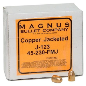 Magnus-Bullet Allstar/Magnus Bullets .45 ACP .451" 230 gr FMJ 500/ct
