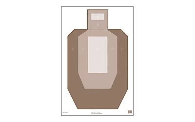 ACTION TGT IPSC/USPSA BRN 100PK