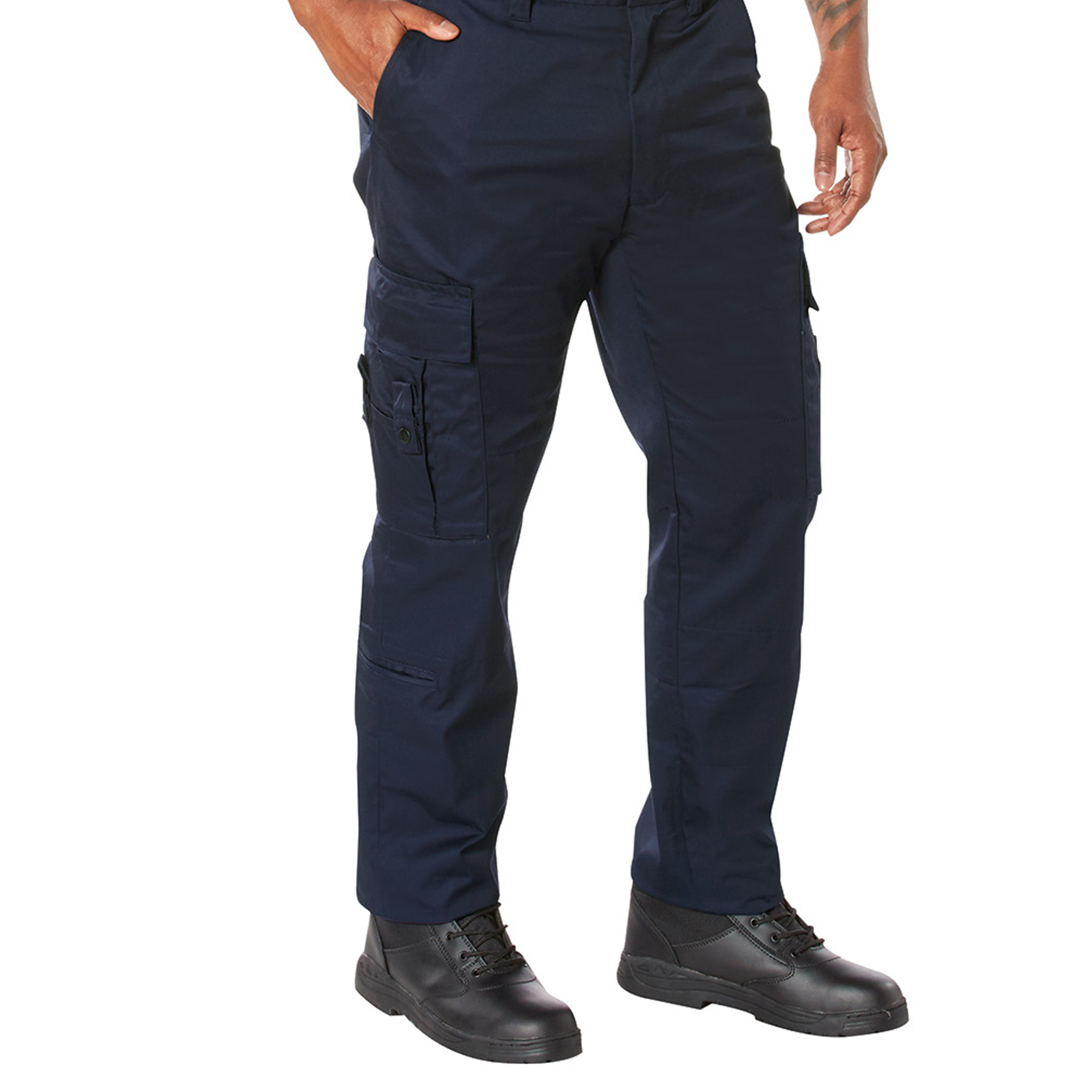 Rothco Deluxe Emt Emergency Medical Technician Paramedic Pants - Navy Blue, 42W X 32L