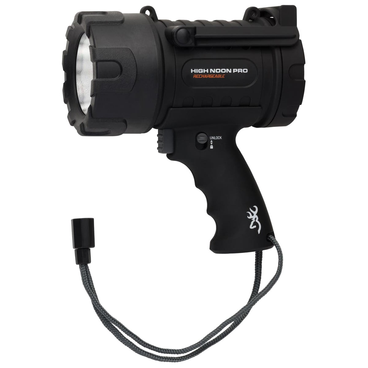 Browning High Noon Pro USB Rechargeable Spotlight - 1400 lm USB Rechargeable High-Performance - 03717775