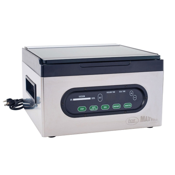 LEM MaxVac Pro 13.90" x 14.29" x 8.58" 320 W Chamber Vacuum Sealer