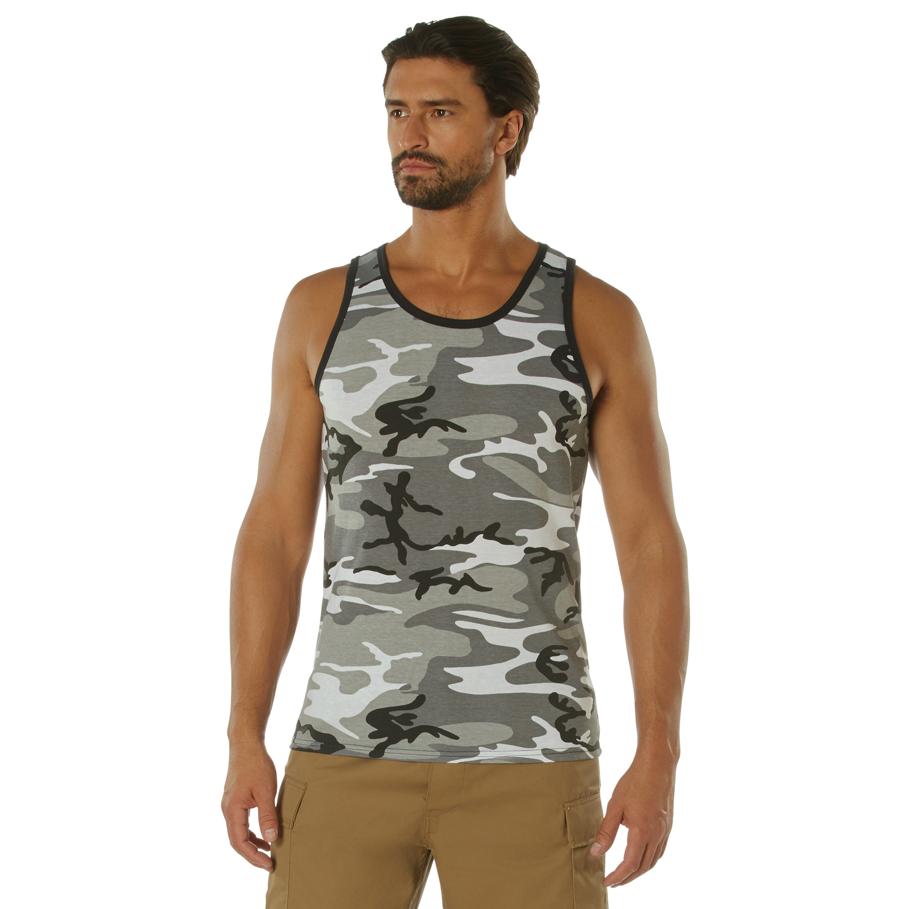Rothco Camo Tank Top - City Camo, X-Large