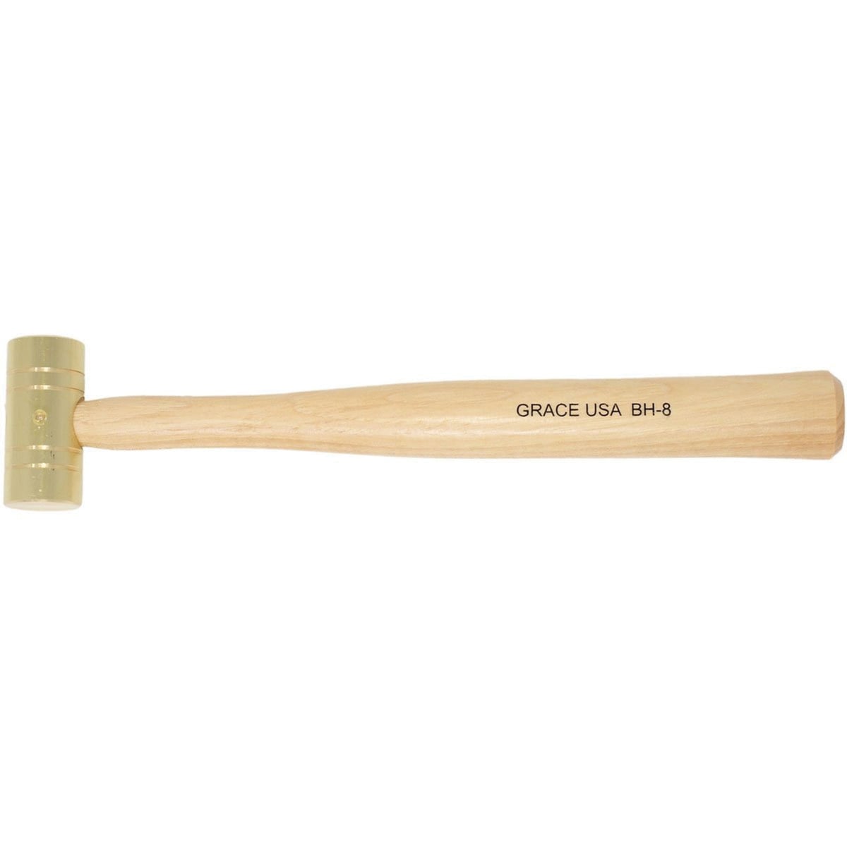 Grace USA 8 oz Head Hammer, Brass