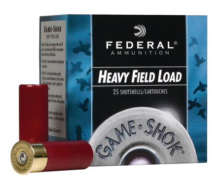 Federal 12ga 2.75" 1-1/8oz #8 "Game-Shok" Hvy Field Lead Shotshell Ammunition 25rds - H123 8