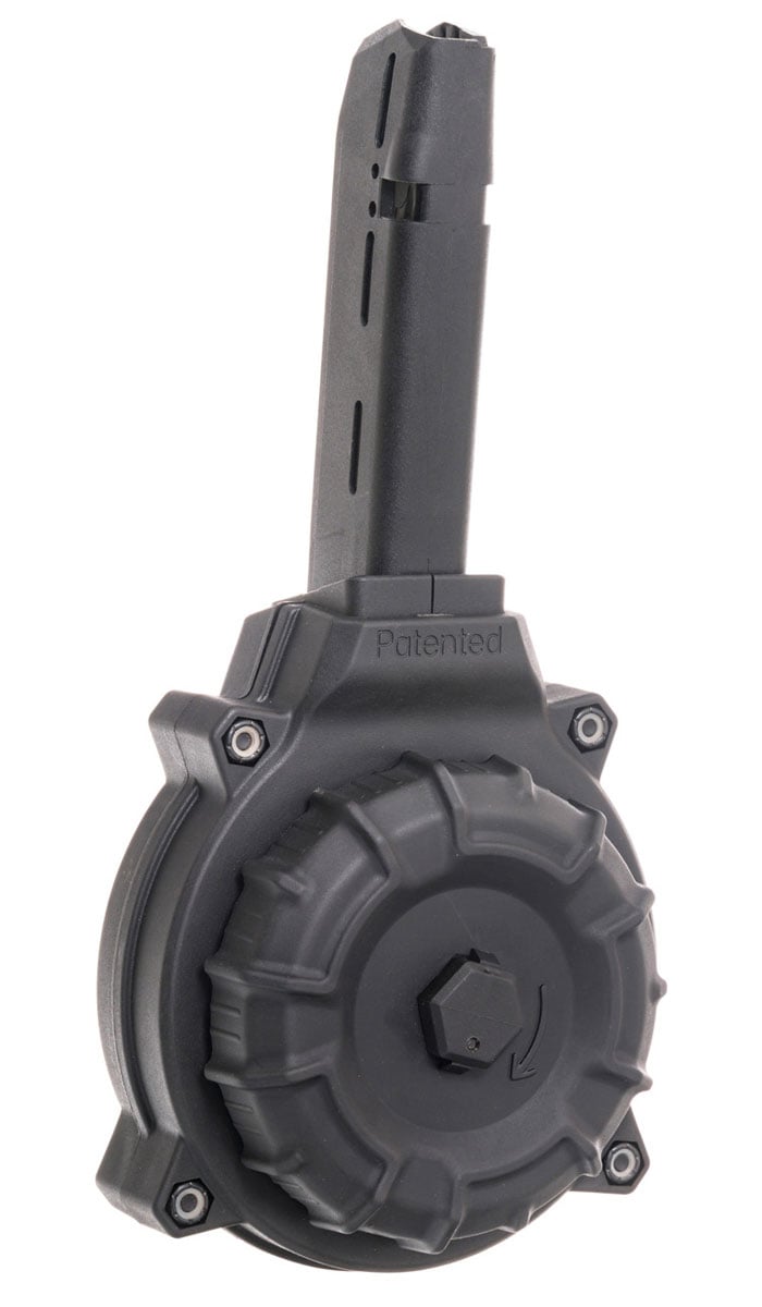 Promag Glock 20 10mm 50 Round Drum Magazine, Black - DRM-A69