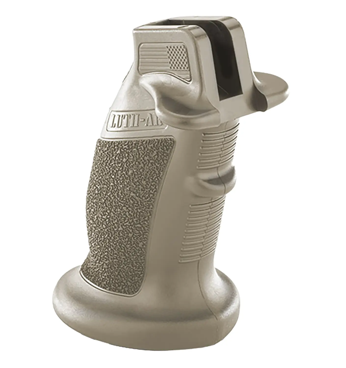 Luth-ar PG-WG-FDE Wing Pistol Grip Flat Dark Earth Thermoplastic Fits AR-15