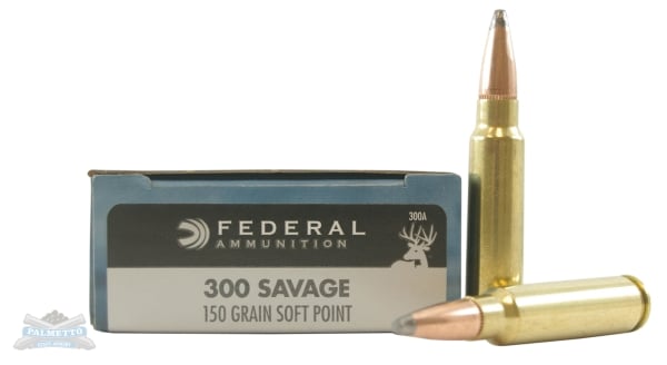 Federal 300 Savage 150gr SP Poerw-Shok Ammunition 20rds - 300A
