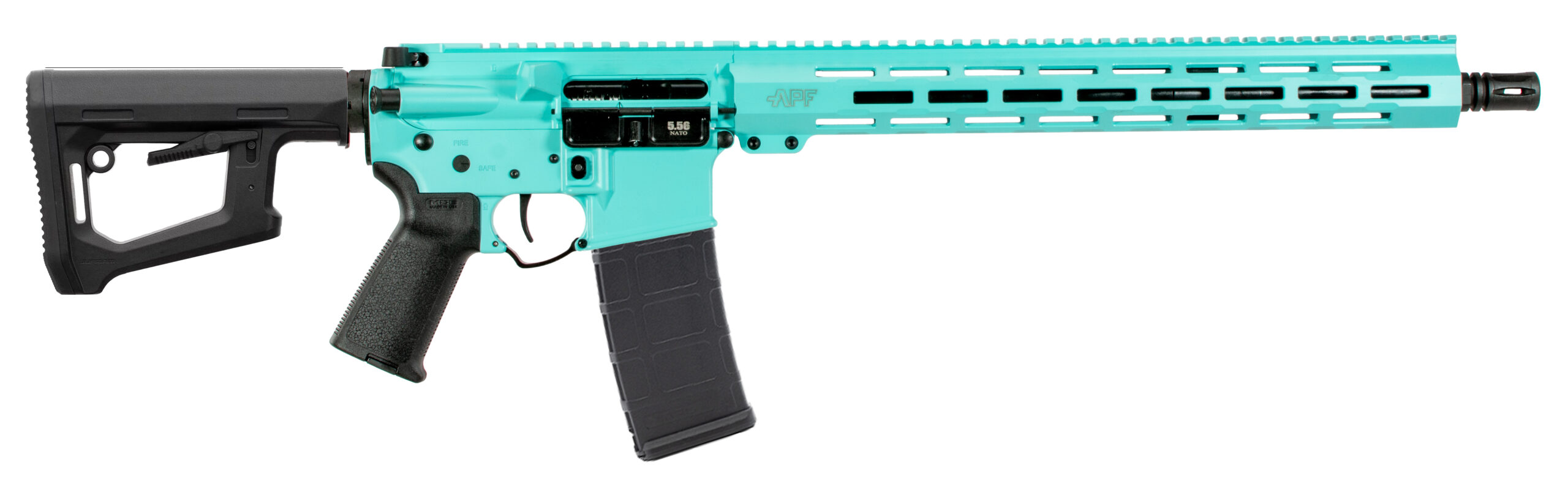 APF 5.56 NATO Fury Rifle - Robbins Egg Blue MLOK