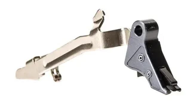 Overwatch Precision TAC Trigger for Glock 43/48 Flat Type III Hard Anodized Gun Metal Gray/Black