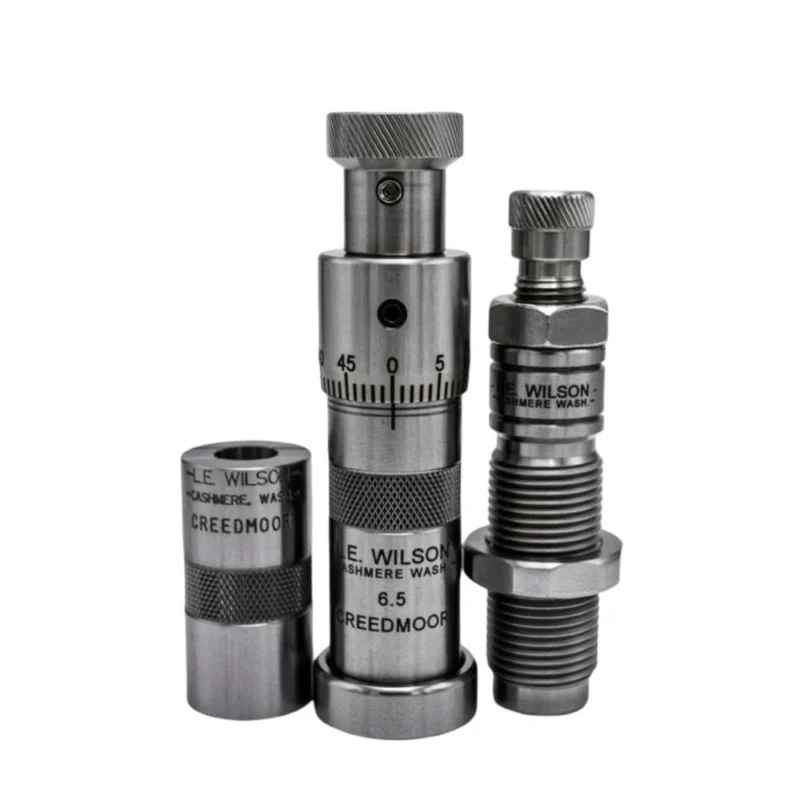 L.E. Wilson Die Kit 2 6.5 Creedmoor with Plastic Case
