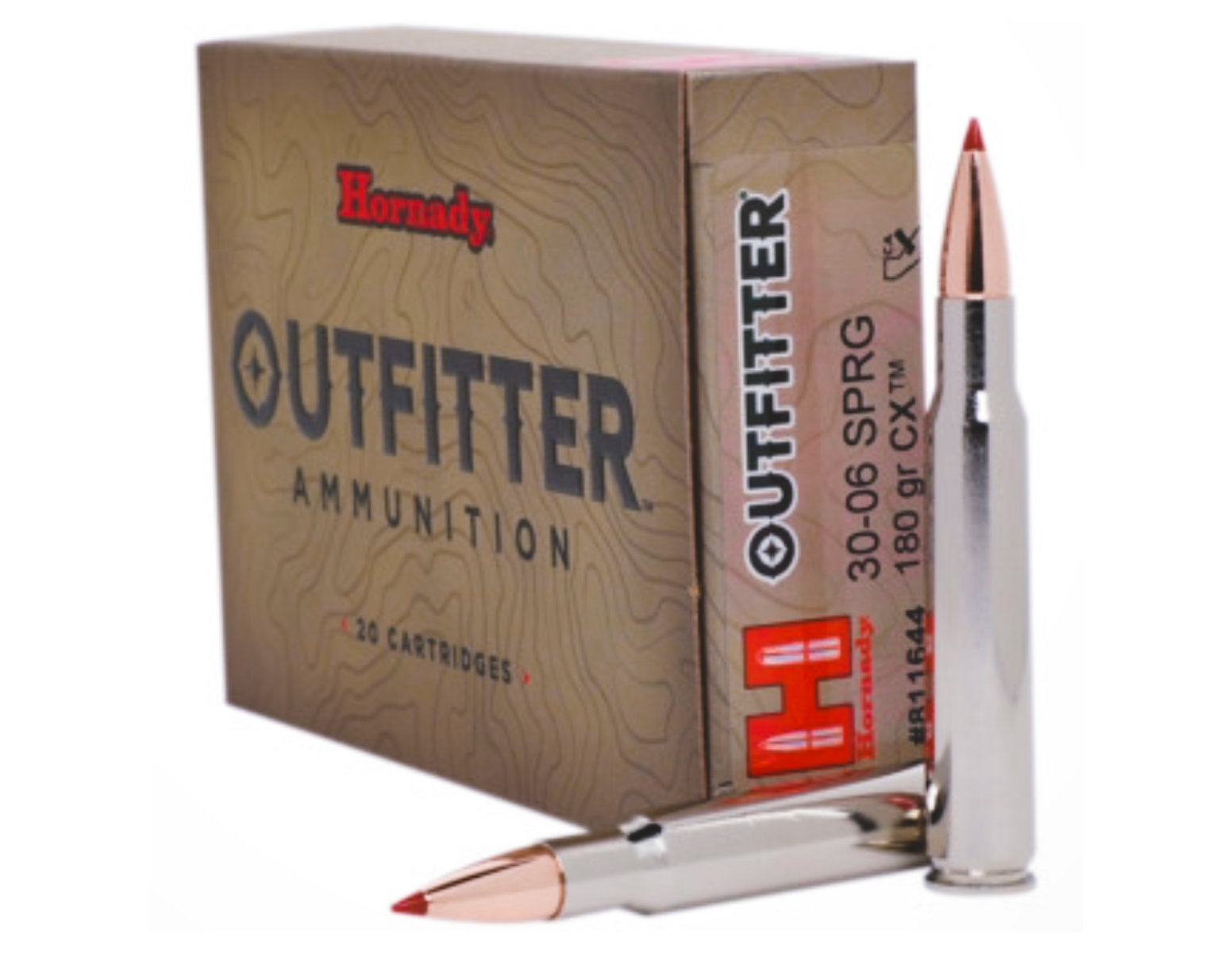 Hornady Outfitter .30-06 Springfield 180 gr CX, 20rds