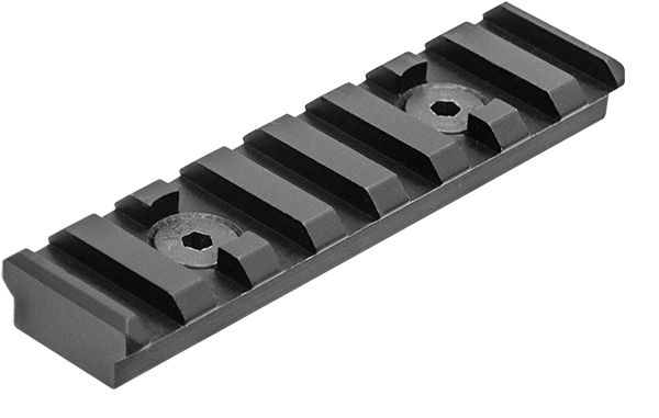 UTG Pro M-LOK 8-Slot Picatinny Rail Section Black
